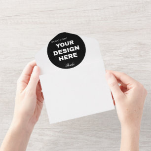 Logotipo de QR Code Preto Elegante, Minimalista e