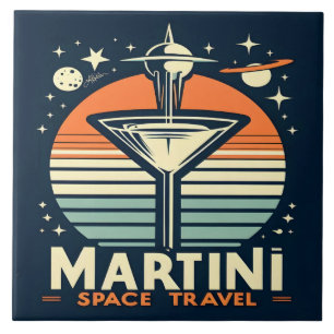 Logotipo de remoção do Viagem de espaço Martini