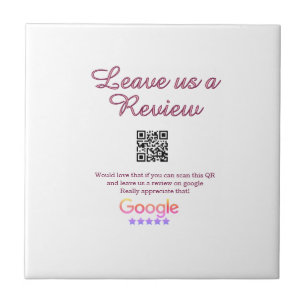 logotipo de revisão de negócios do Google Scan QR