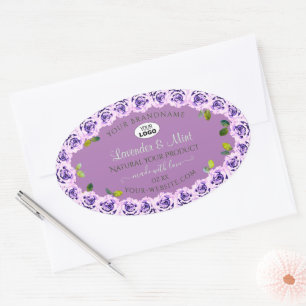 Logotipo de Rosas para flores de etiquetas de prod