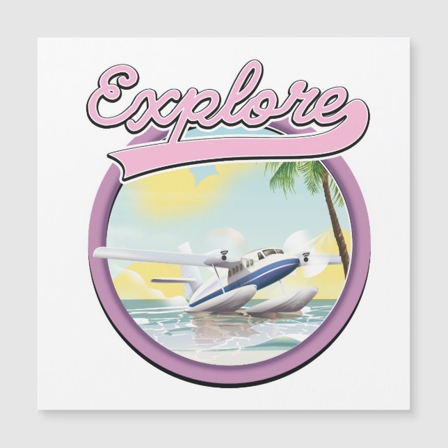 logotipo de viagem Explore (Frente)