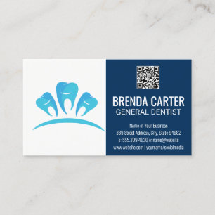Logotipo Dental Cartão de visita de Código de