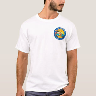 Logotipo dianteiro pequeno - camisa lateral dobro