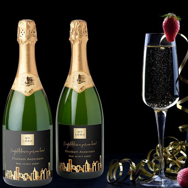 Logotipo do agente imobiliário da Skyline City em  (Criador carregado)