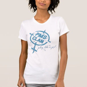 Logotipo do azul da camisa de PMS