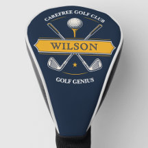 Logotipo do Clube de Golfe Azul Amarelo