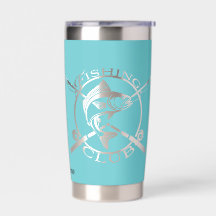 Logotipo do clube de pesca de robalo com espaço ne