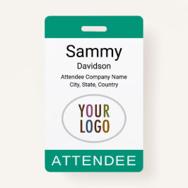 Logotipo do Crachá Participante do evento Clipe da