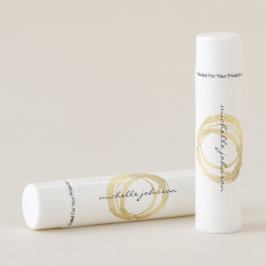 Logotipo do Designer de Círculos Dourados Pintados