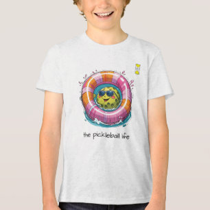 Logotipo do Friendly Pickleball hearts com persona