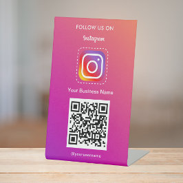 Logotipo do Instagram Profissional Siga-me o Códig