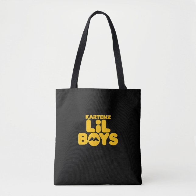 Logotipo do Kartenz Lil Boys Tote Bag by Wighter (Frente)