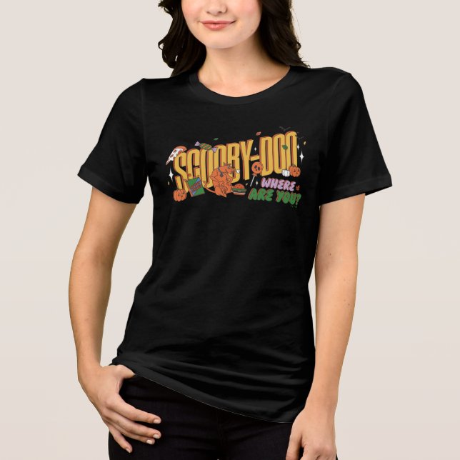 Logotipo do Lanche de Halloween do Scooby-Doo (Frente)