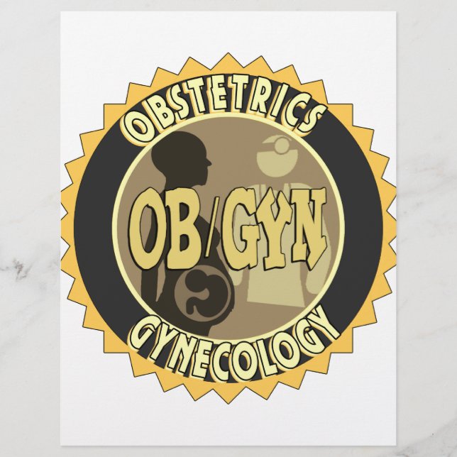 LOGOTIPO DO MÉDICO DO CRACHÁ OB/GYN (Frente)