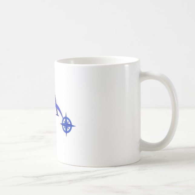 Logotipo do navio: Caneca ascendente do logotipo (Direita)