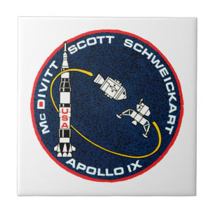 Logotipo do Patch da Missão Apollo 9 da NASA