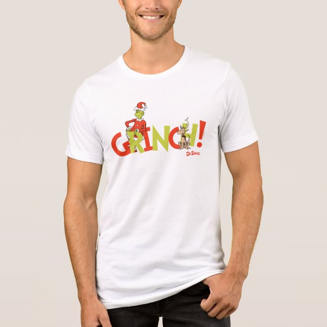 Logotipo do Personagem Grinch! Gráfico (Frente)