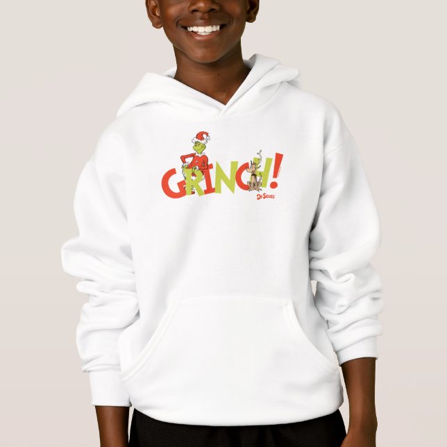 Logotipo do Personagem Grinch! Gráfico (Frente)