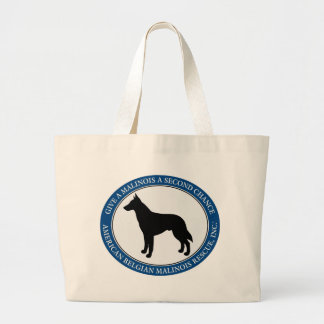 Logotipo do salvamento de Malinois, os bolsas &