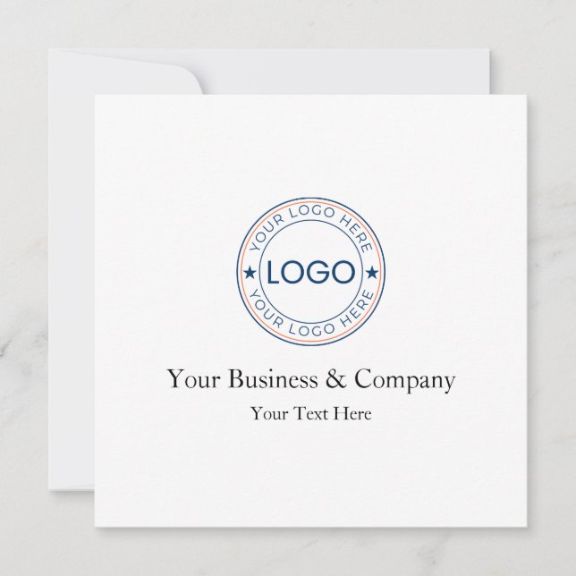 Logotipo e Texto Personalizados (Frente)