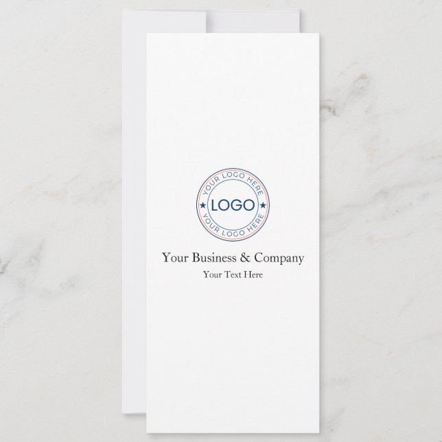 Logotipo e Texto Personalizados (Frente)