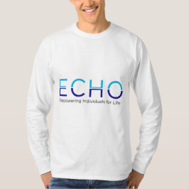 Logotipo ECHO para camisetas compridas de uso masc