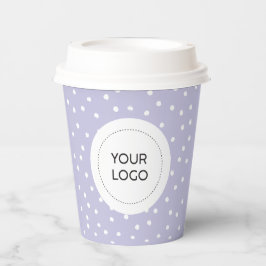 Logotipo Empresarial Minimalista Roxo Simples Pers