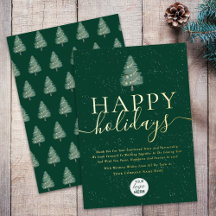 Logotipo Empresarial Moderno de Boas Festas em Ver