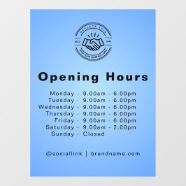 Logotipo Empresarial Open Times Horário de Funcion