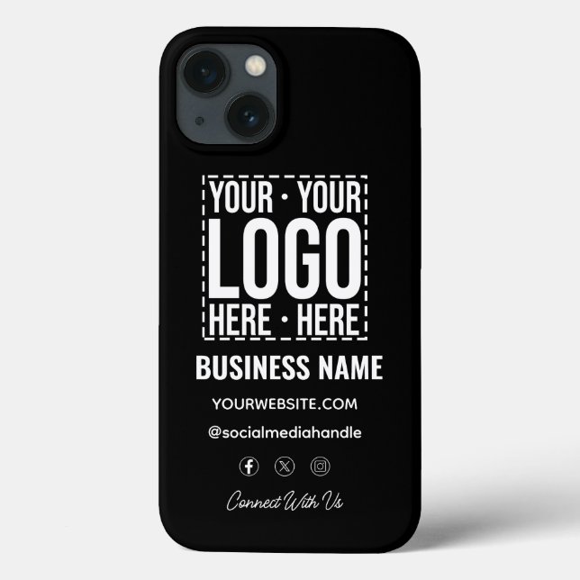 Logotipo Empresarial Personalizado Corporativo Mod (Verso)