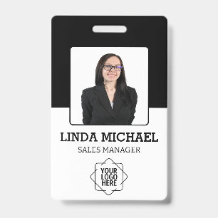 Logotipo Empresarial Personalizado Crachá Básico c