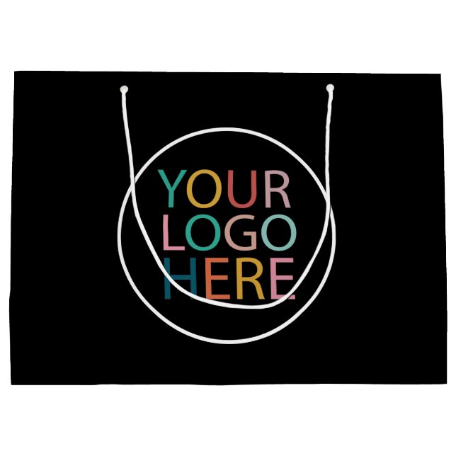 Logotipo Empresarial | Sacolas personalizadas com  (Verso)