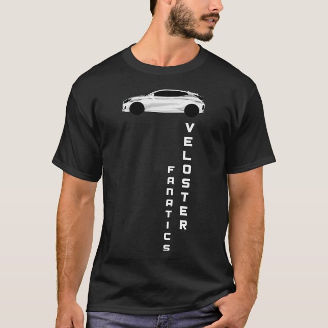 Logotipo Fanático de Veloster - Camiseta Clássica (Frente)
