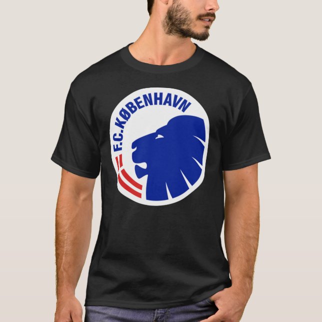 LOGOTIPO FC DANISH-COPENHAGEN Camisa T essencial (Frente)
