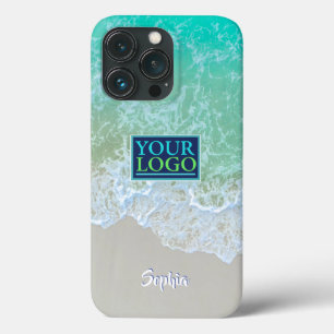 Logotipo, Foto, Arte, Ondas para Oceano Gentil, No
