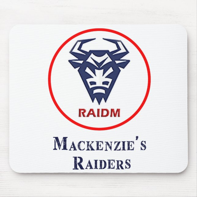 Logotipo grande do mouse Pad RAIDM (Frente)