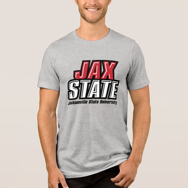 Logotipo JAX STATE da Universidade Estadual de Jac (Frente)