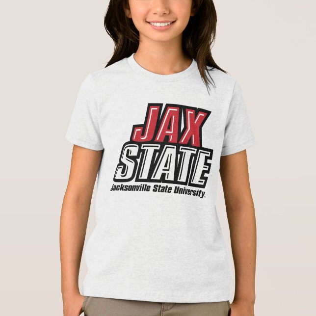 Logotipo JAX STATE da Universidade Estadual de Jac (Frente)
