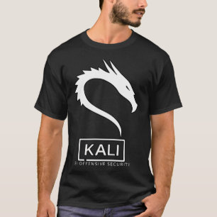 Logotipo Linux Kali - Camisa T essencial