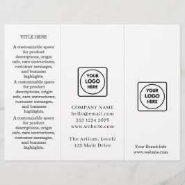 Logotipo Minimalista | Marca Comercial Personaliza