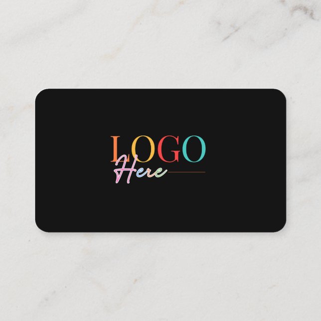 Logotipo Moderno Cartão de Fidelidade do Cliente P (Verso)