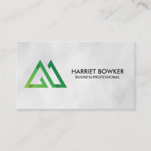 Logotipo Montanhas   Cartão de Visita Natural