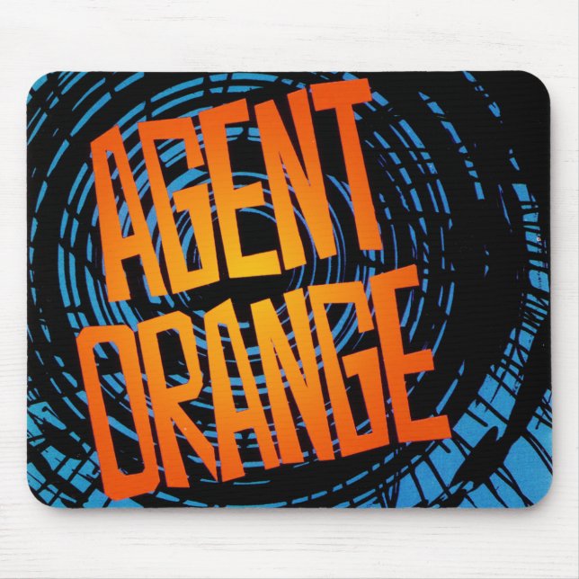 Logotipo Mousepad do punk de Agent Orange (Frente)