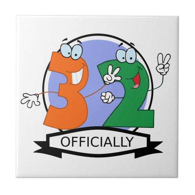 Logotipo oficial de 32 aniversários (Frente)