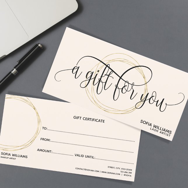 Logotipo para adição da placa de presente de certi (Criador carregado)