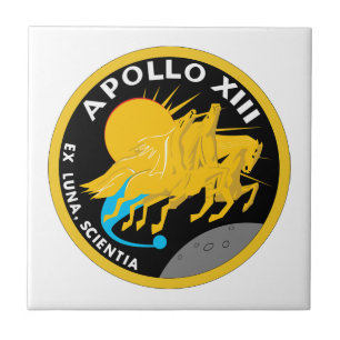 Logotipo patch da missão Apollo 13 NASA