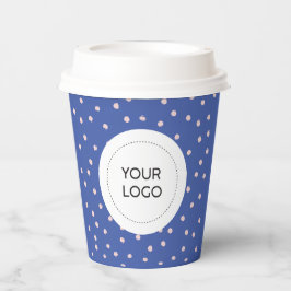 Logotipo Personalizado Azul e Rosa Minimal para Ne