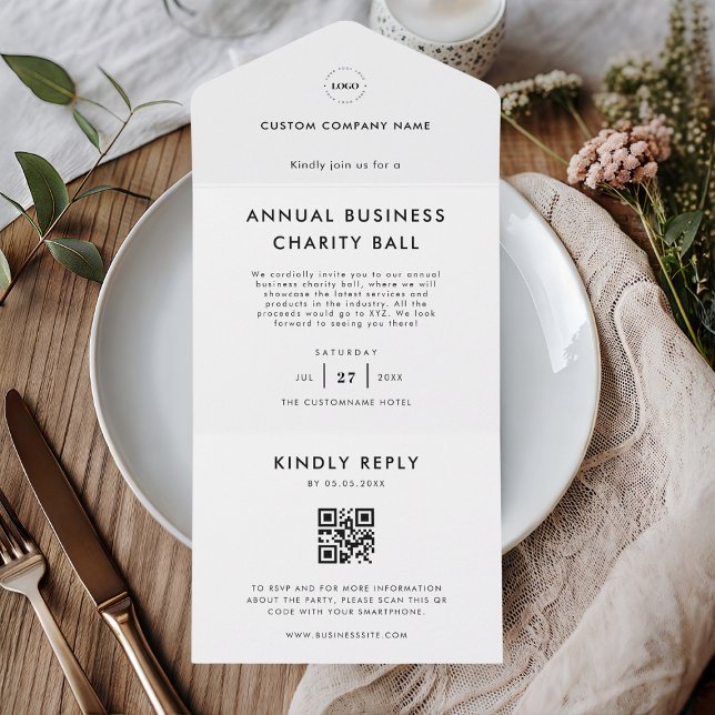 Logotipo personalizado Código QR Código QR RSVP Ev (Criador carregado)