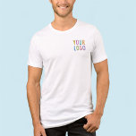 Logotipo personalizado de camiseta branca Premium<br><div class="desc">Personalize facilmente esta camiseta do pescoço da equipe de Bella Canvas, com o logotipo da sua própria empresa e texto personalizado na frente e atrás. O tecido premium tri-blend é macio e durável e permite uma impressão vívida. Este é um estilo de adulto unissexo para homens e mulheres. Também disponível...</div>
