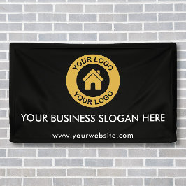 Logotipo Personalizado de Empresa Slogan Site Prom